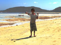 Boy with spear